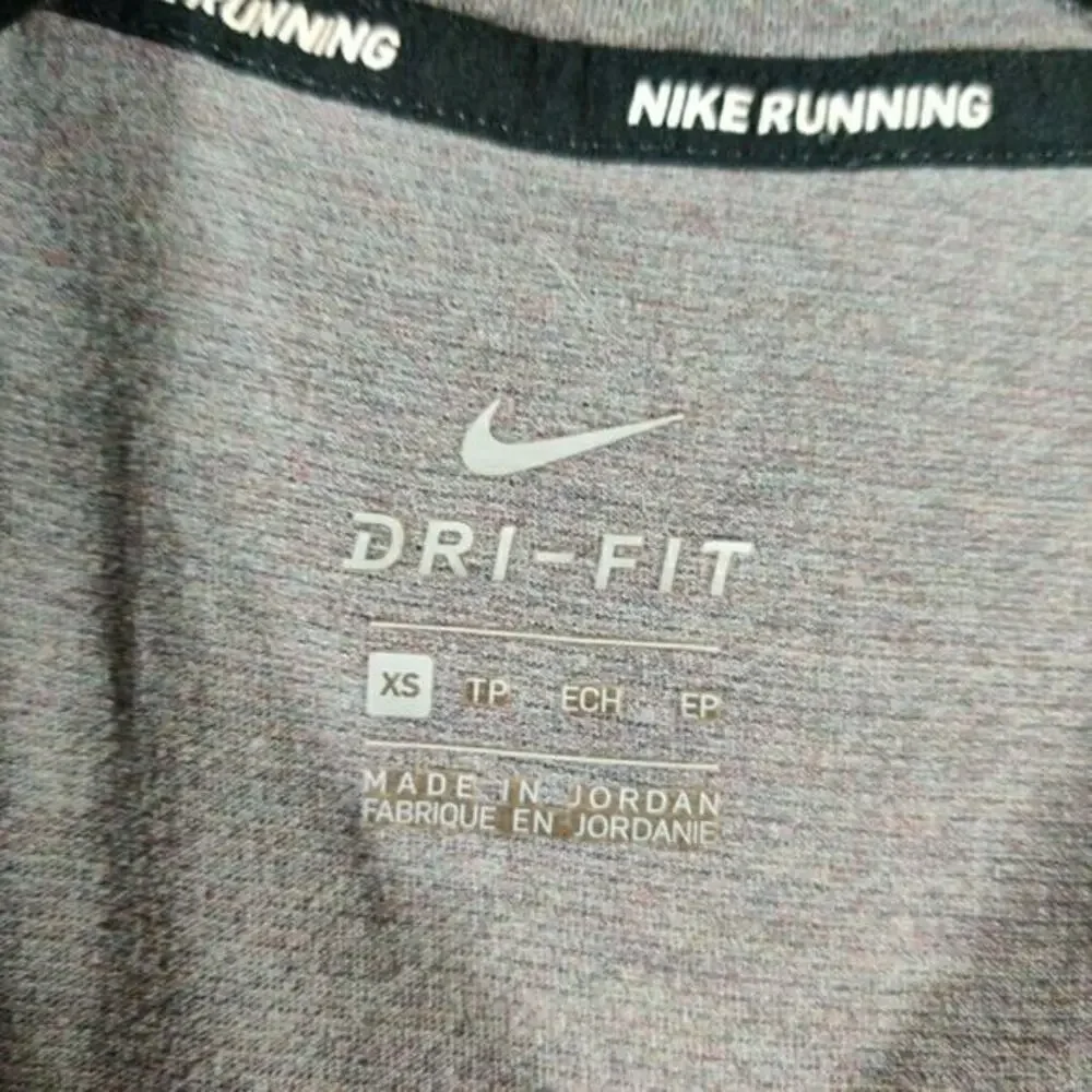 Nike Tank Top Womens XS Gray Dri Fit Just Do It Raceback Activewear Sportswear‎